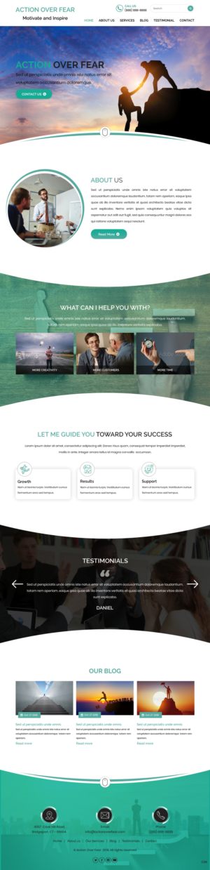 Wordpress Design by pb for this project | Design: #21710081
