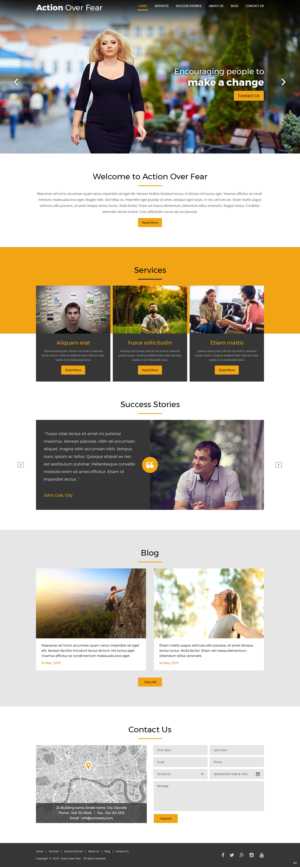 Wordpress Design by pb for this project | Design: #21710087