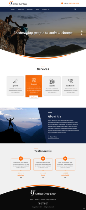 Wordpress Design by pb for this project | Design: #21710088