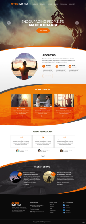 Wordpress Design by pb for this project | Design: #21710091