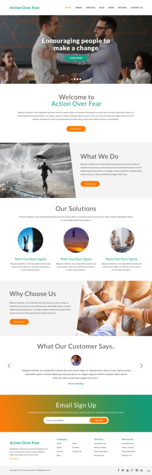 Wordpress Design by pb for this project | Design: #21710093