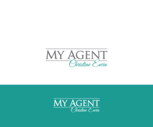 My Agent Christine Ewin | Logo Design by Mario
