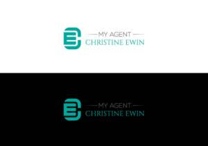 My Agent Christine Ewin | Diseño de Logo por DesIcon