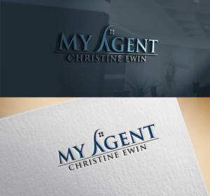 My Agent Christine Ewin | Logo Design by artkey9