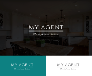 My Agent Christine Ewin | Logo Design by step forward 2