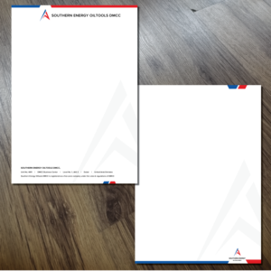 Oil and Gas Letterhead Design Tweak | Letterhead Design by H4R5Z