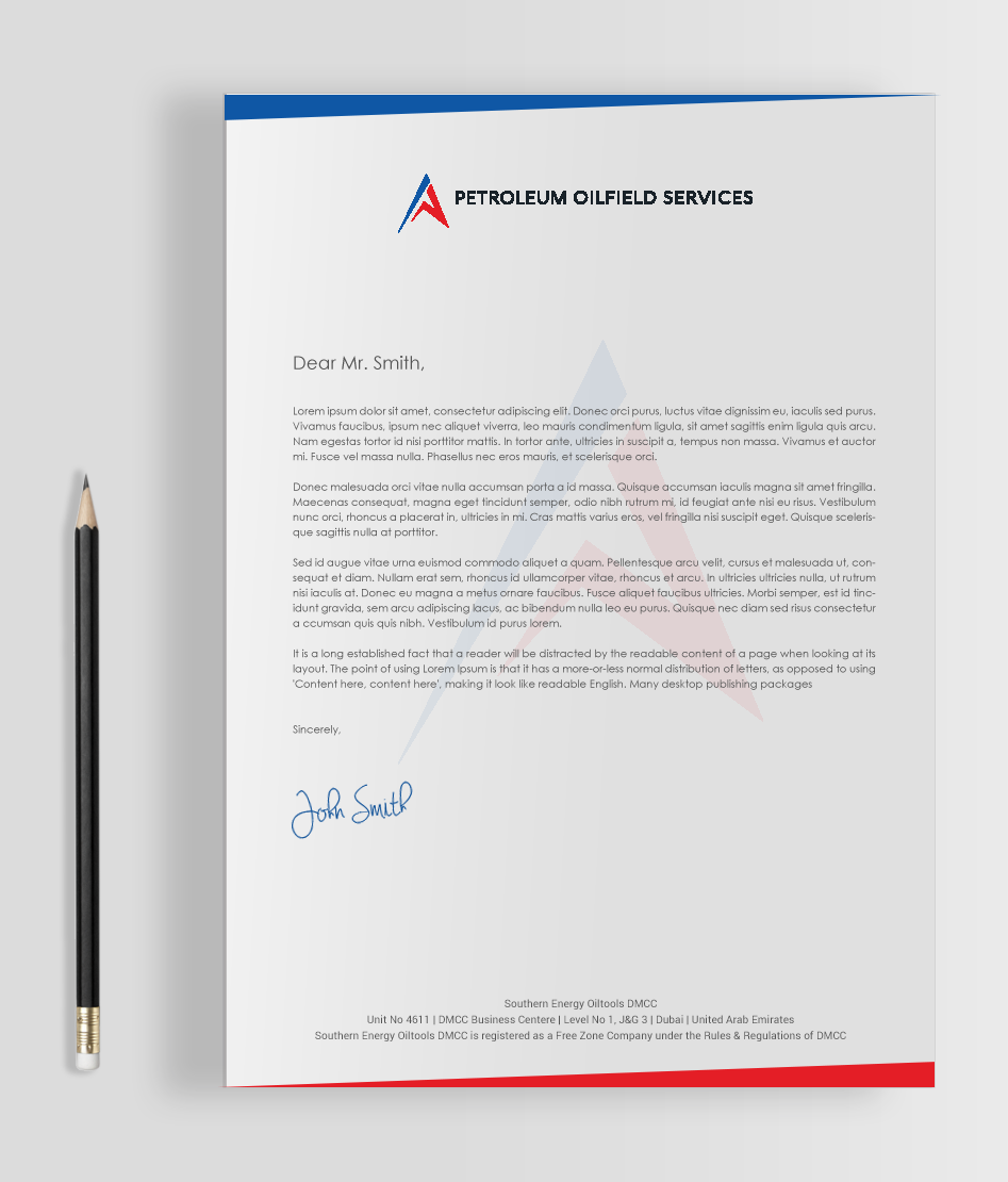 Letterhead Design by chandrayaan.creative for this project | Design #21719094