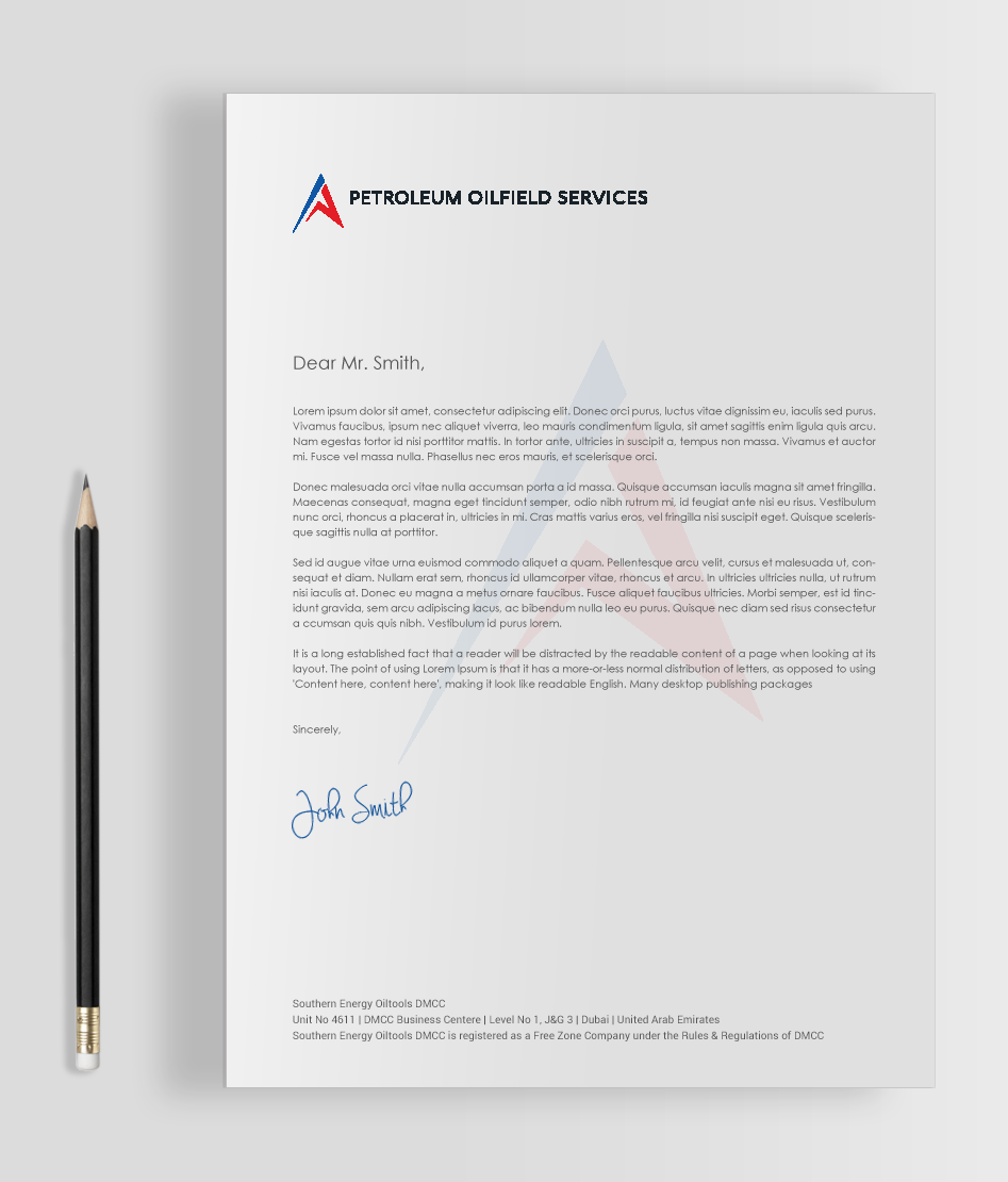 Letterhead Design by chandrayaan.creative for this project | Design #21719108