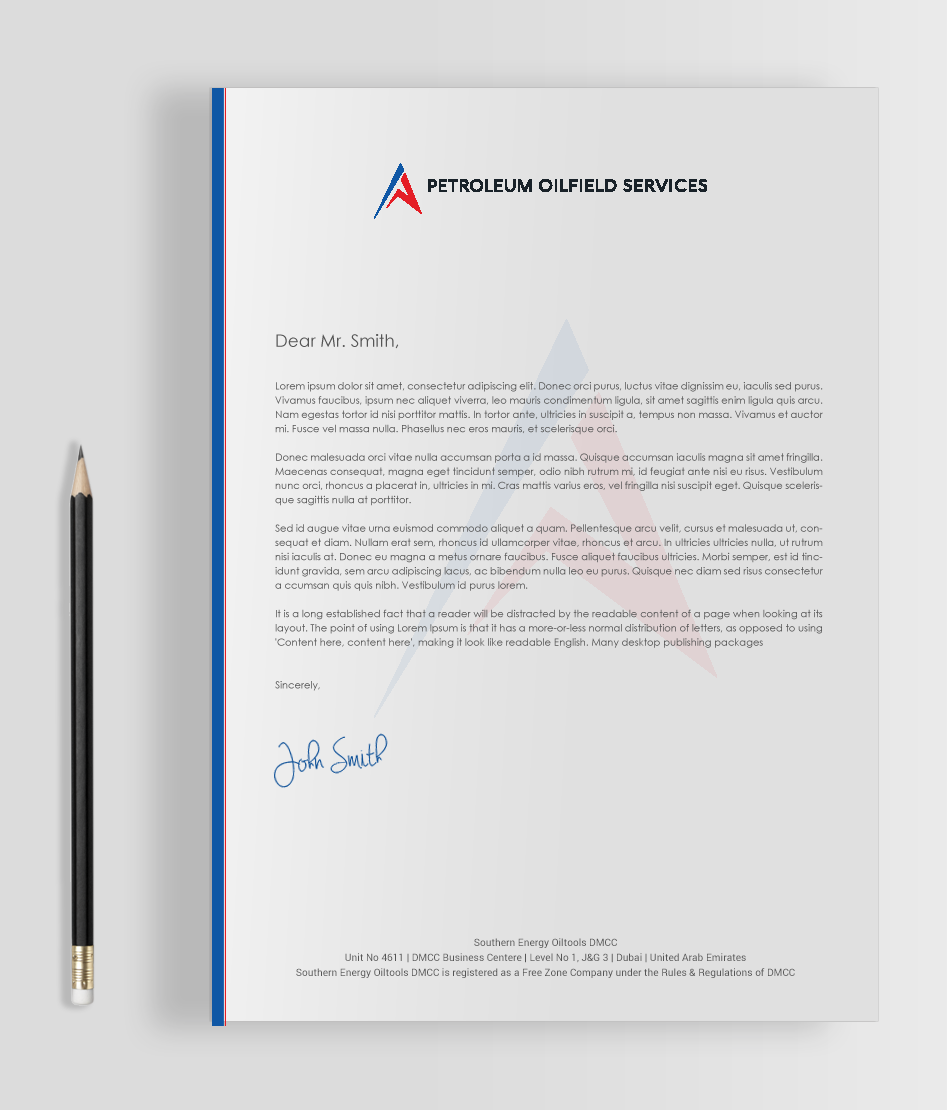 Letterhead Design by chandrayaan.creative for this project | Design #21719109