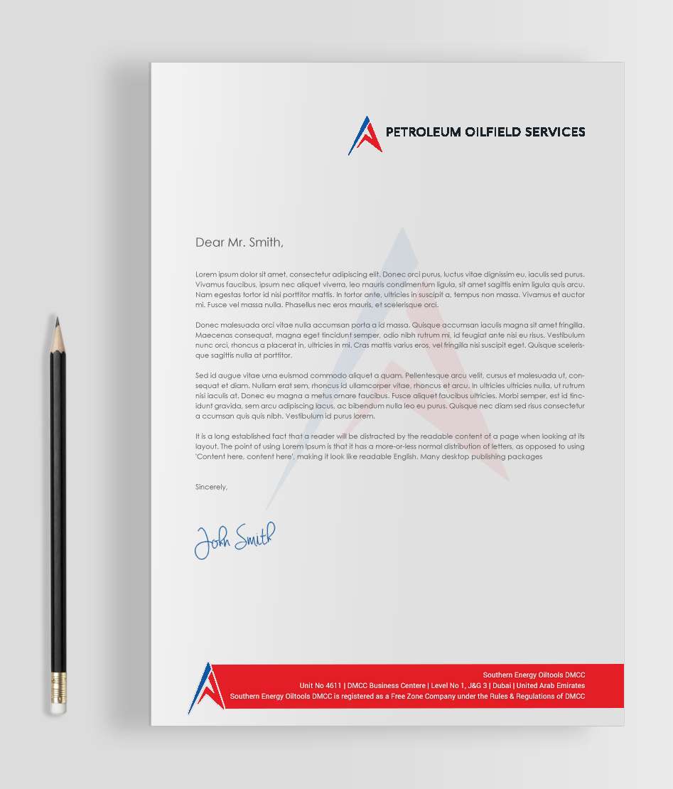 Letterhead Design by chandrayaan.creative for this project | Design #21719110