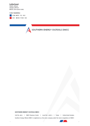 Letterhead Design by Muhammad Imran 3 for this project | Design: #21709125