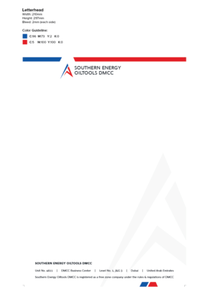 Letterhead Design by Muhammad Imran 3 for this project | Design: #21709127