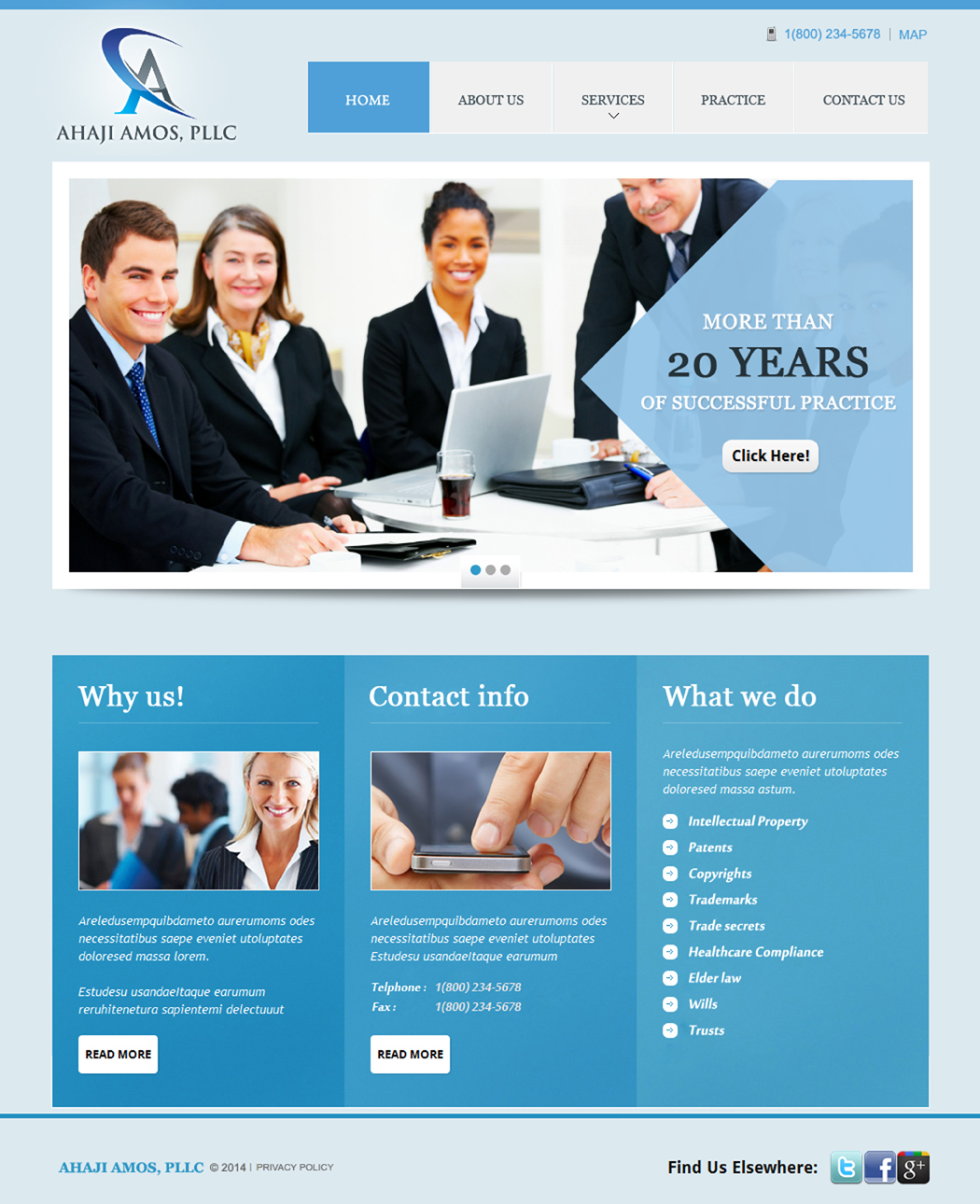 Web Design by Amandeep for this project | Design #2954599