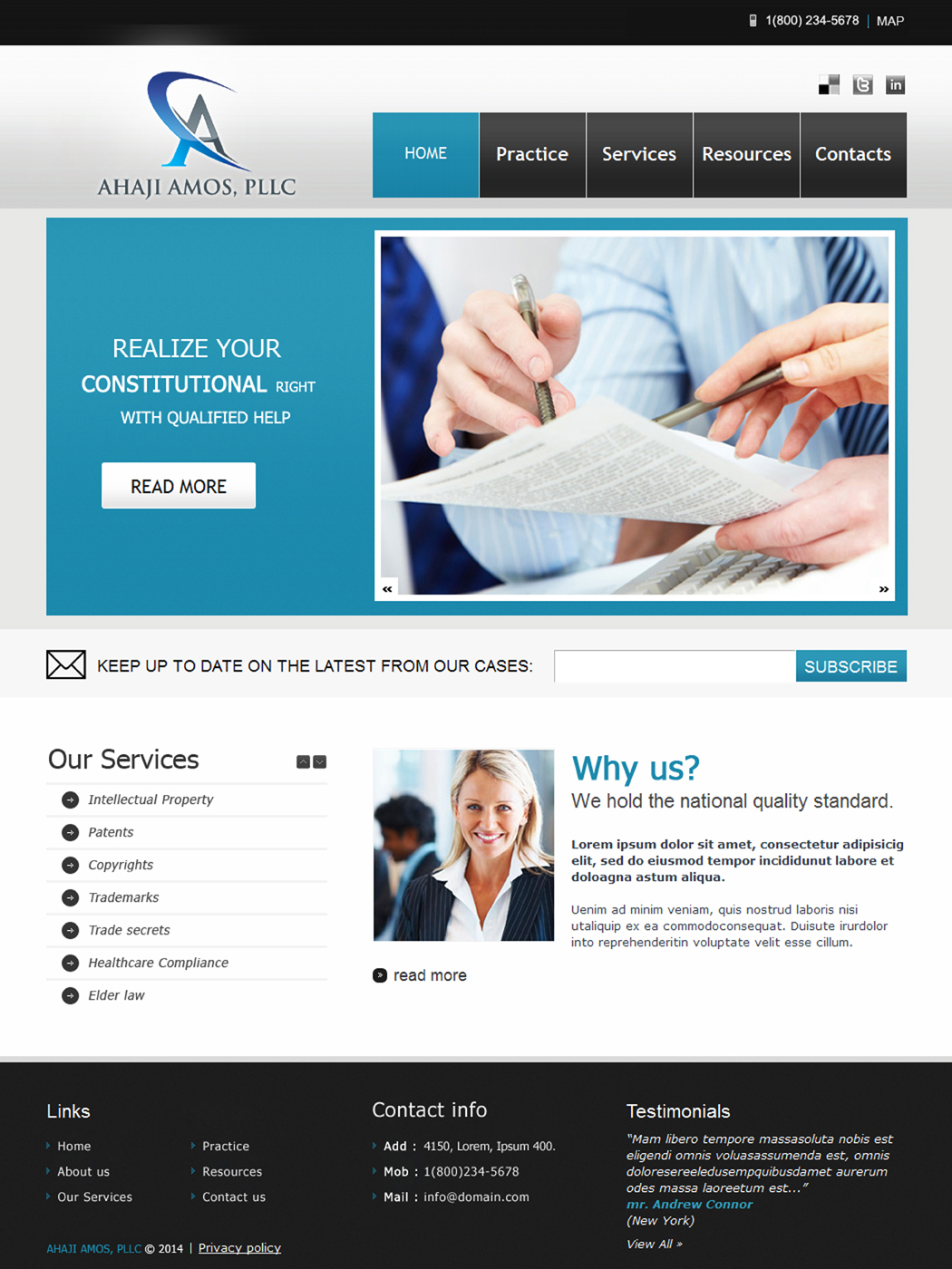 Web Design by Amandeep for this project | Design #2960611
