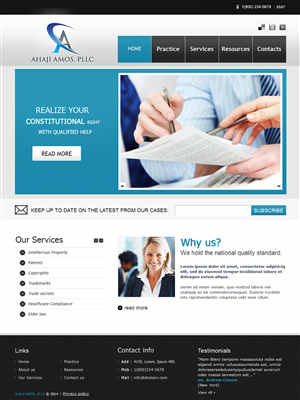 Web Design by Amandeep for this project | Design: #2960611