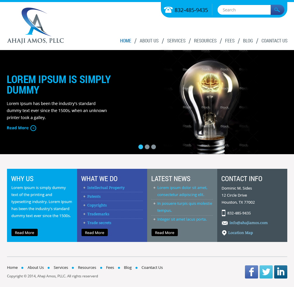 Web Design by Manuli for this project | Design #2956715