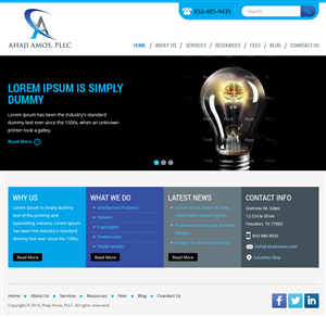 Web Design by Manuli for this project | Design: #2956715