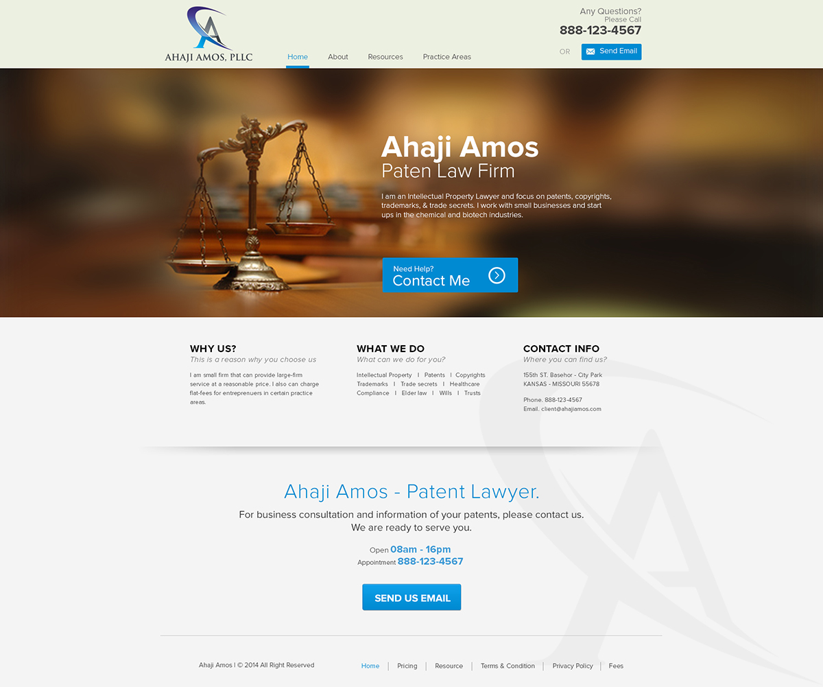 Web Design by AriefK for this project | Design #2935978