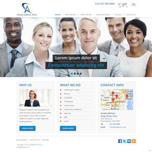 Web Design by pb for this project | Design: #2942715