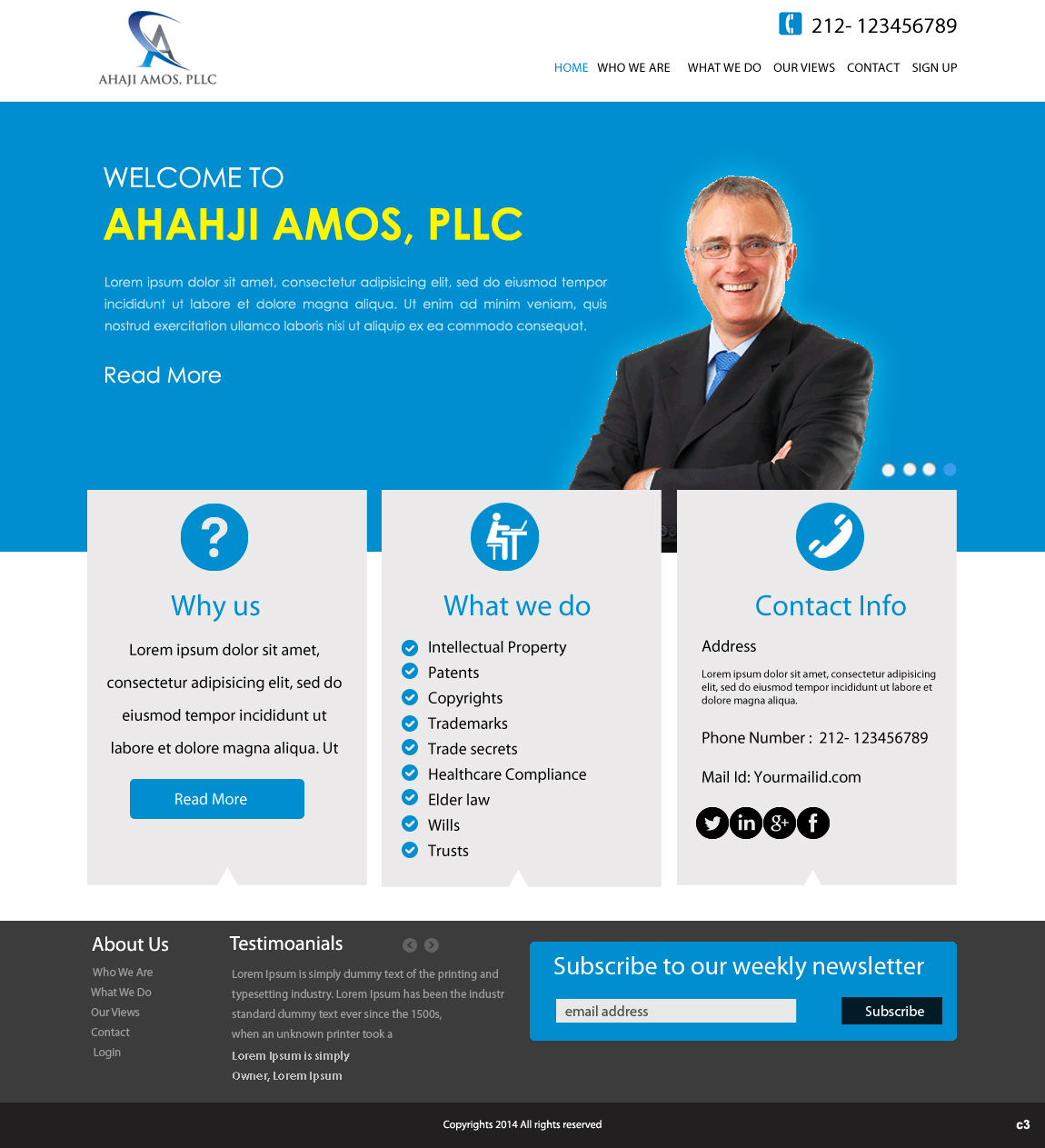 Web Design by pb for this project | Design #2942719