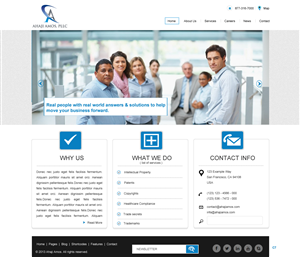 Web Design by pb for this project | Design: #2942732