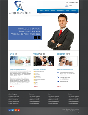 Web Design by pb for this project | Design: #2942736