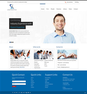 Web Design by pb for this project | Design: #2942737