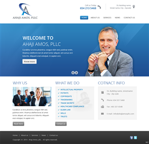 Web Design by pb for this project | Design: #2942756