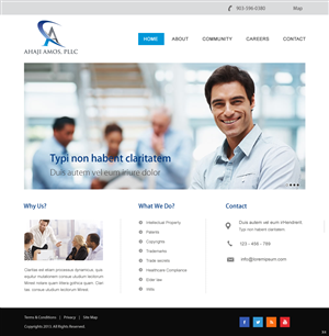 Web Design by pb for this project | Design: #2954011