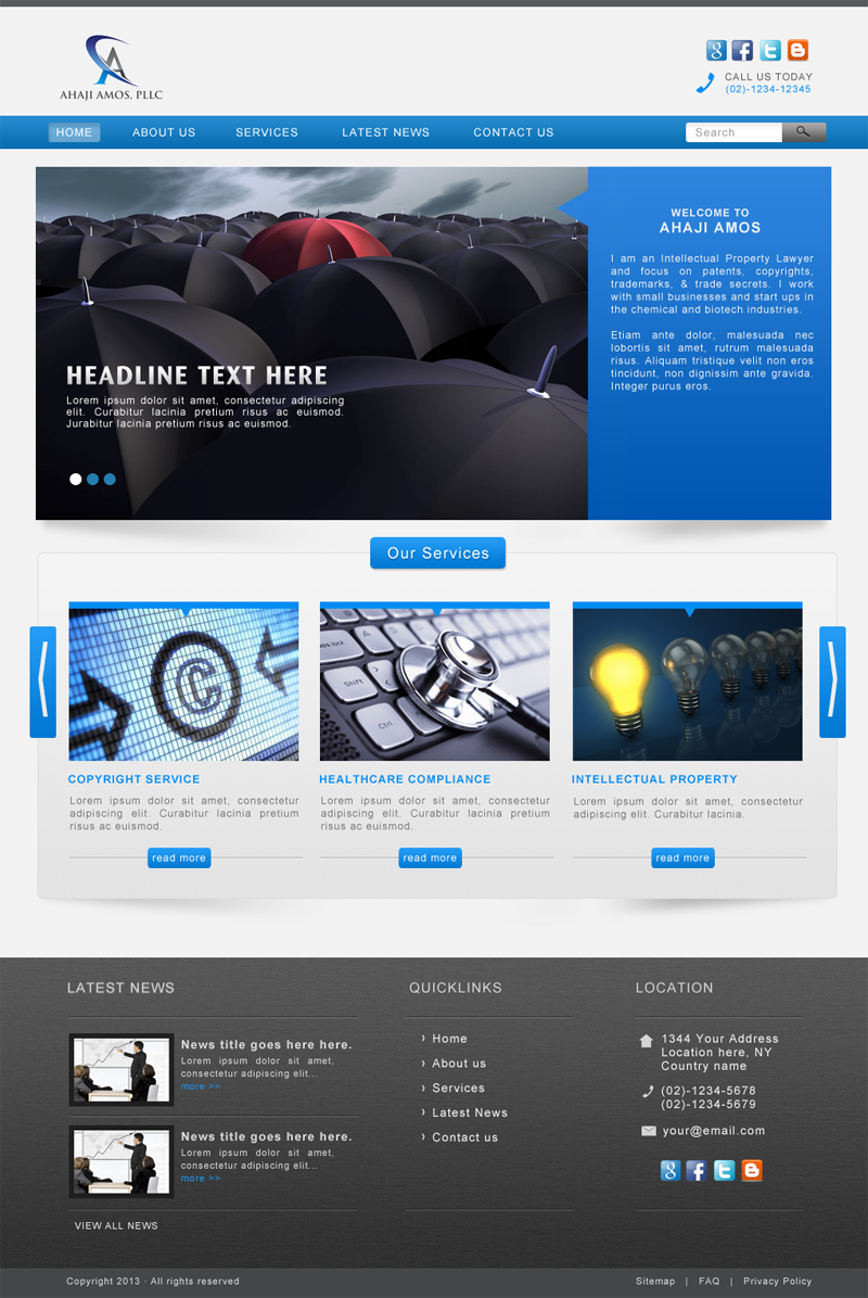 Web Design by JM for this project | Design #2946046