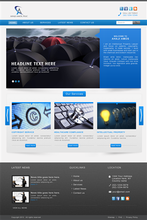 Web Design by JM for this project | Design: #2946046