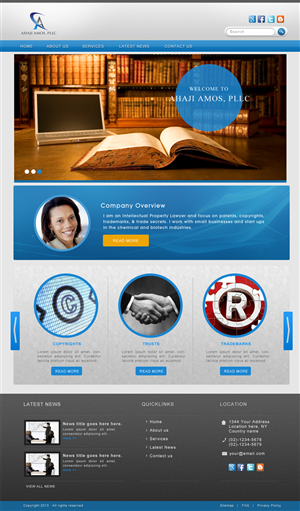 Web Design by JM for this project | Design: #2947647