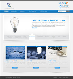 Web Design by JM for this project | Design: #2995637