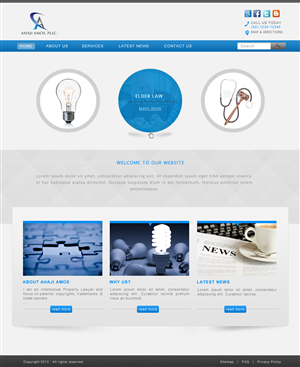 Web Design by JM for this project | Design: #3038369