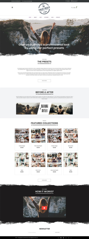 Shopify Design by Expert Designer for this project | Design: #21740425