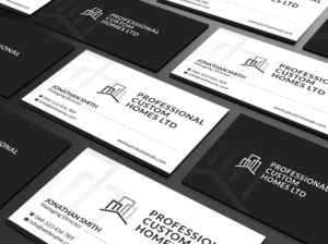 Business Card Design by Creations Box 2015 for Professional Custom Homes | Design: #21712978