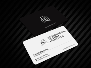 Visitenkarten-Design von Creations Box 2015 für Professional Custom Homes | Design: #21712986