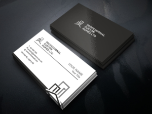 Business Card Design by LAXMI DESIGNHUB for Professional Custom Homes | Design: #21719865