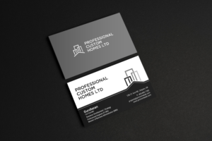 Design de Carte de Visite par chandrayaan.creative pour Professional Custom Homes | Design : #21709172