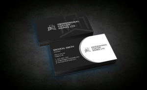 Business Card Design by Tripti Ranjan Gain for Professional Custom Homes | Design: #21707033