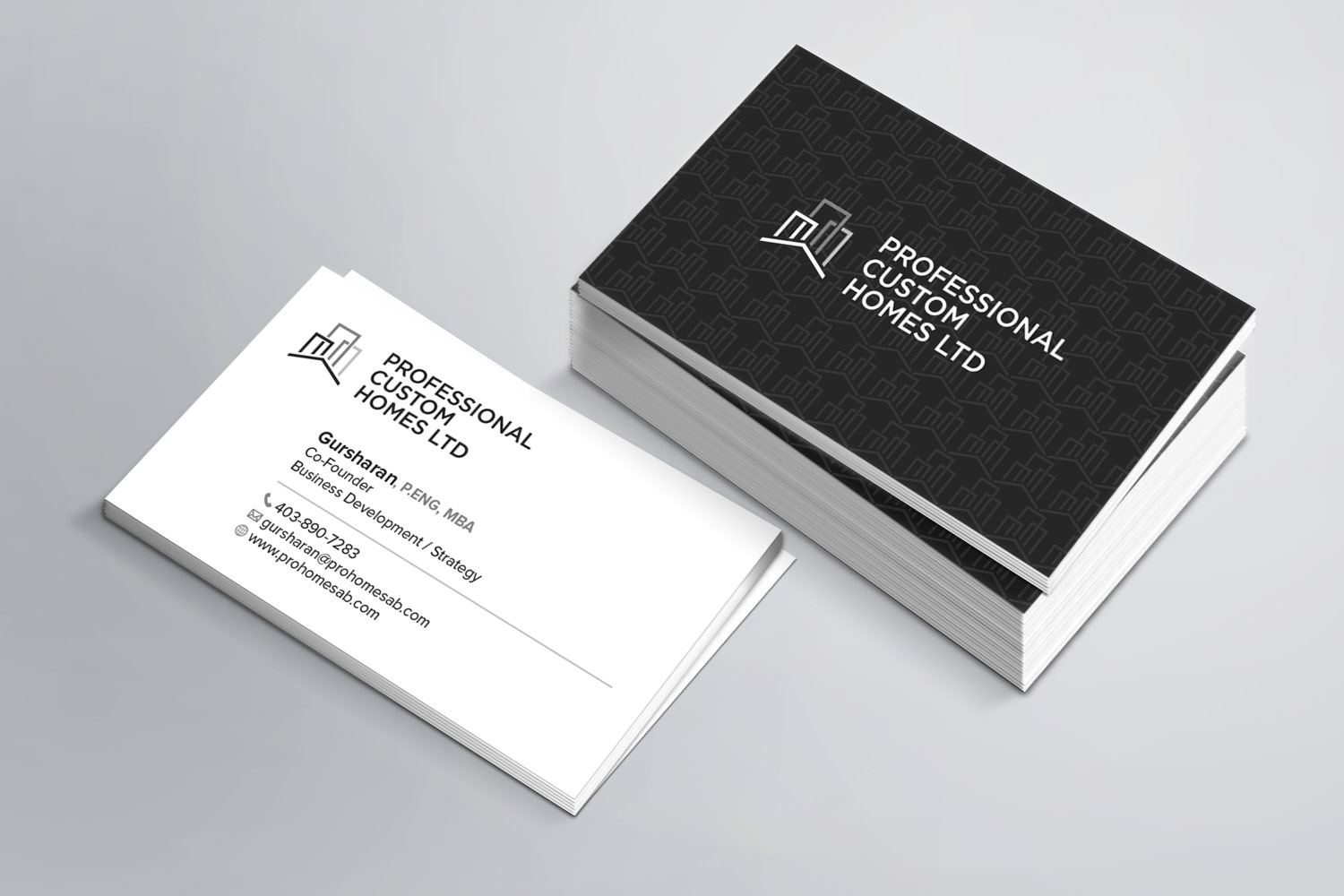 Design de Carte de Visite par MDesign pour Professional Custom Homes | Design #21725005