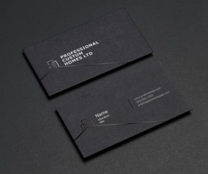 Business Card Design by Helen***** for Professional Custom Homes | Design: #21738405