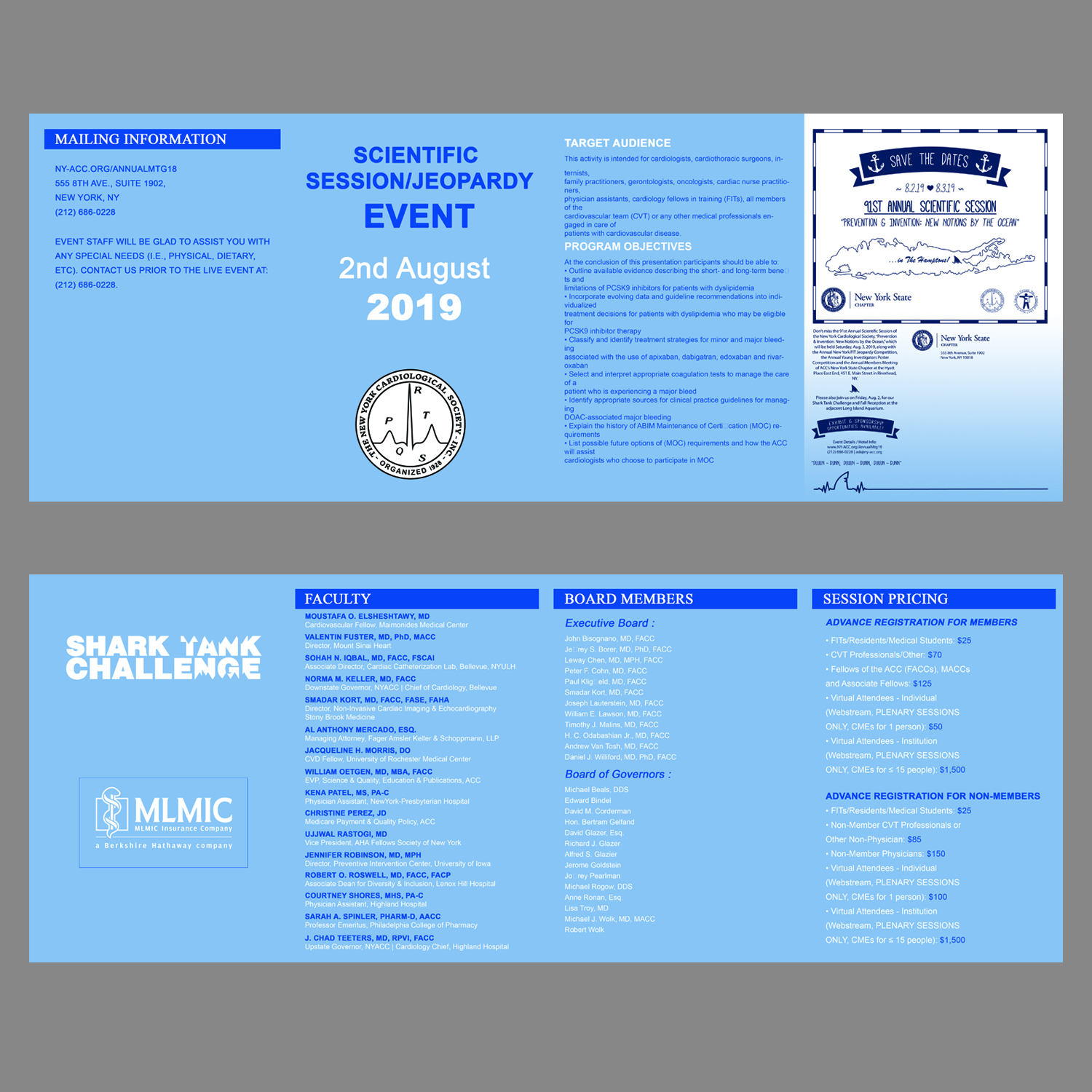 Brochure Design by partha 4 for The New York Cardiological Society, Inc. | Design #21756947