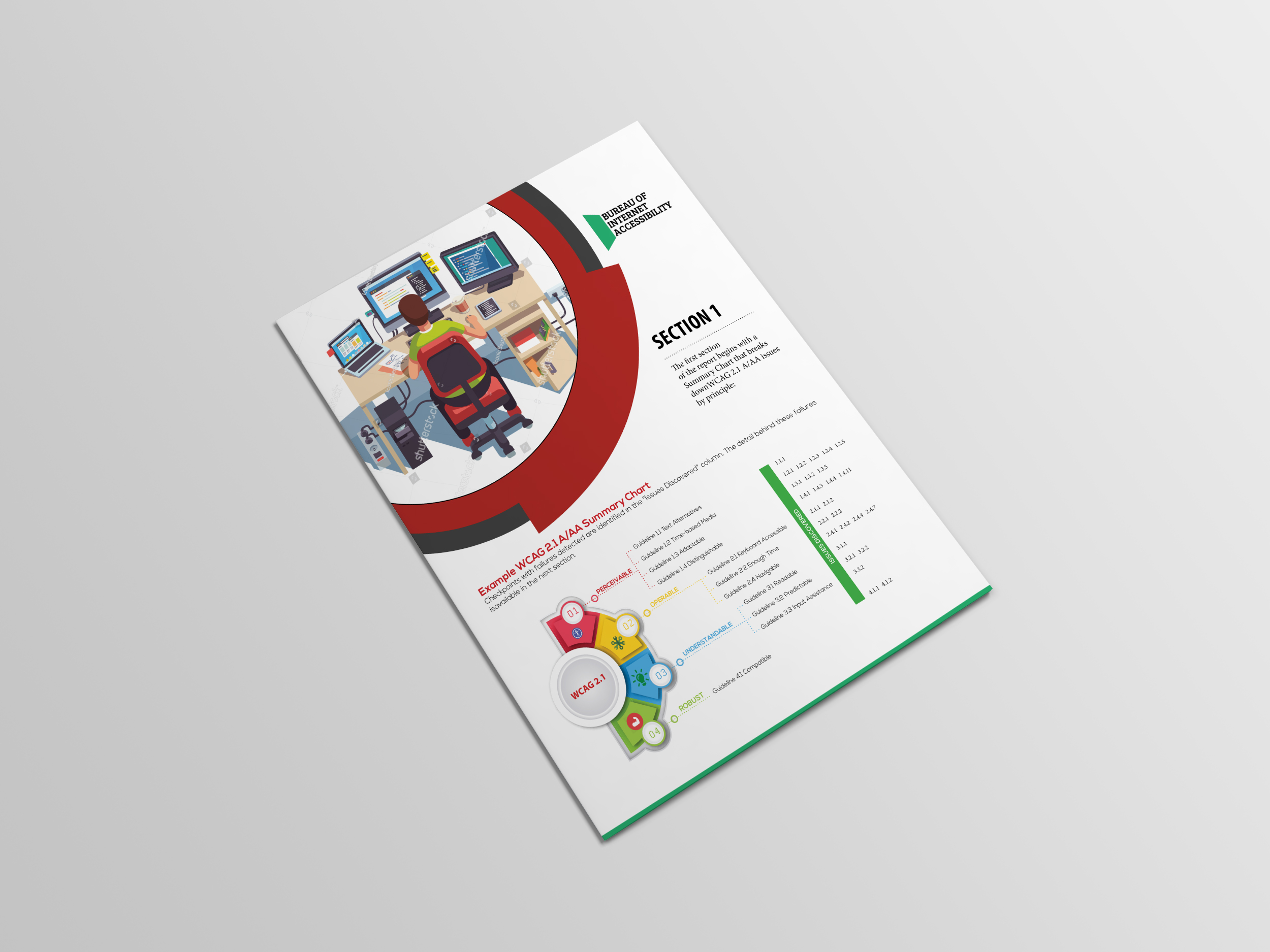 Diseño de Brochure por Pranab S. para Accessibility Now | Diseño #21823754