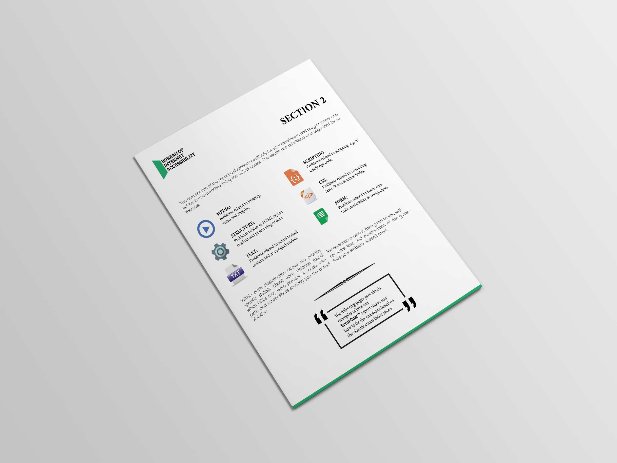 Diseño de Brochure por Pranab S. para Accessibility Now | Diseño #21831239