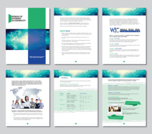Diseño de Brochure por PAS-CREATIVE para Accessibility Now | Diseño: #21808990