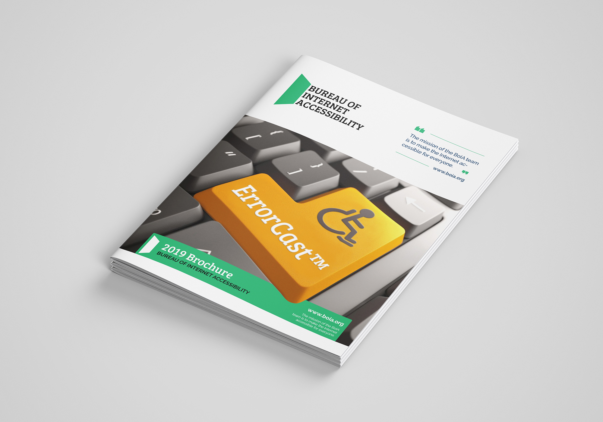 Diseño de Brochure por Pixelon Studio para Accessibility Now | Diseño #21900820