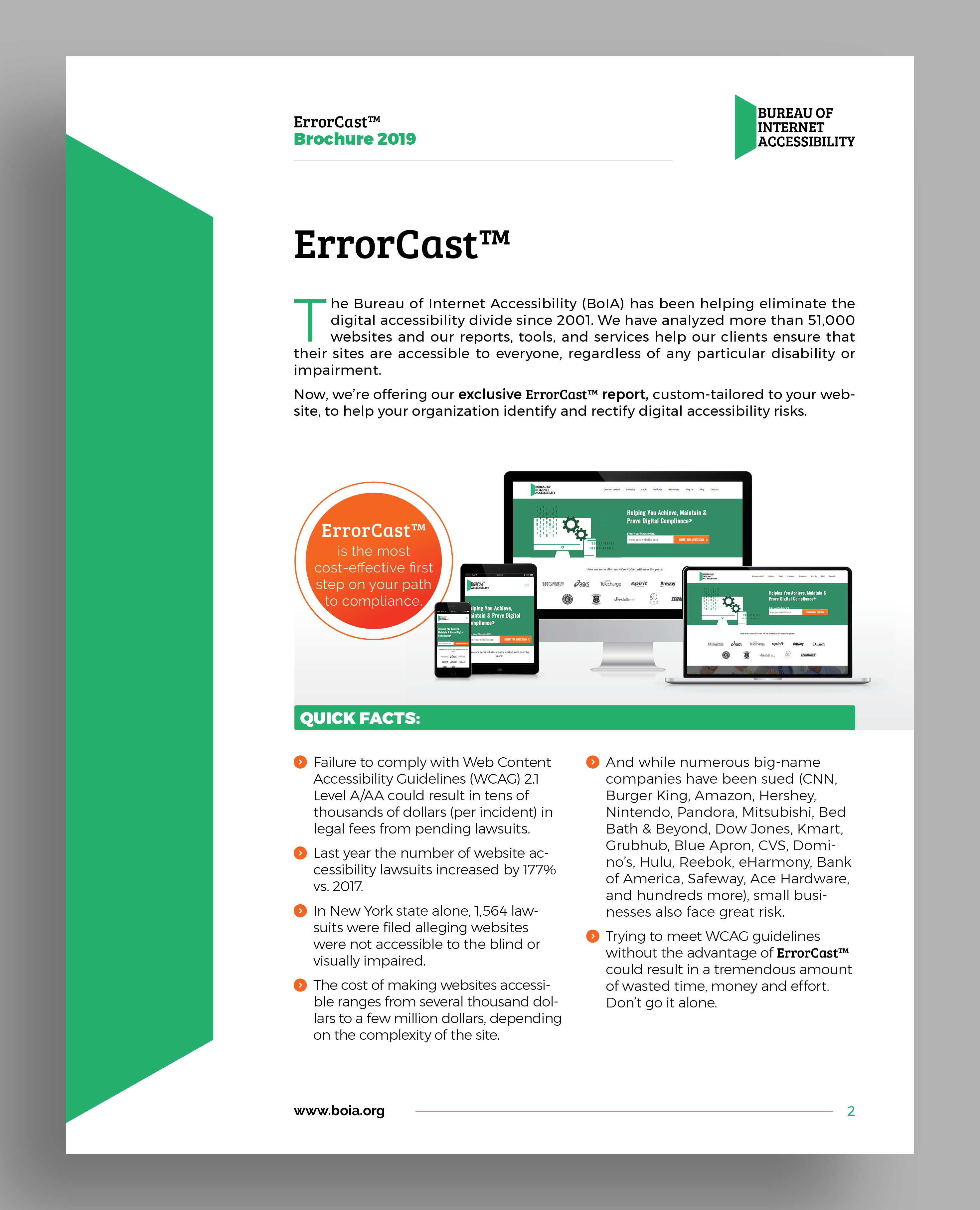Diseño de Brochure por Pixelon Studio para Accessibility Now | Diseño #21920514