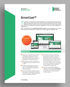 Diseño de Brochure por Pixelon Studio para Accessibility Now | Diseño: #21920514