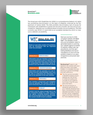 Diseño de Brochure por Pixelon Studio para Accessibility Now | Diseño: #21920516